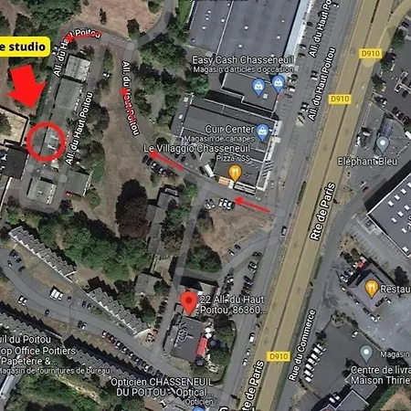 アパート ~ Le ~ 1/4 Pers, Porte Du Futuroscope